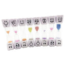 3 Minutes Sandglass Sand Clock Timers Desktop Clock- 9x2.3cm Random Cartoon