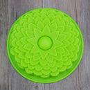 Chrysanthemum Cake Mold Trays 8.6inch Silicone Baking Pan For Mousse Brownie