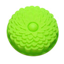 Chrysanthemum Cake Mold Trays 8.6inch Silicone Baking Pan For Mousse Brownie