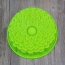 Chrysanthemum Cake Mold Trays 8.6inch Silicone Baking Pan For Mousse Brownie