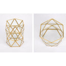 Geometric Design Cosmetic and Makeup Brush Holder Desktop Storage Organizer