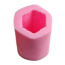 Honeycomb Silicone Mould Fondant Icing Cake Cupcake Topper Clay Candle Mold (9.5x4.7x4cm)