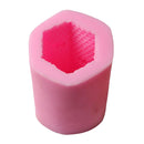 Honeycomb Silicone Mould Fondant Icing Cake Cupcake Topper Clay Candle Mold (9.5x4.7x4cm)