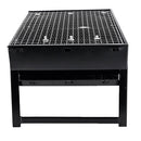 Mini Iron Barbecue Oven BBQ Grill Charcoal Portable For Camping Picnic,Easy to carry