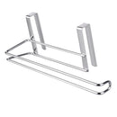 Under Cupboard Shelf Kitchen Paper Towel Roll Holder Hanger Storage Rack