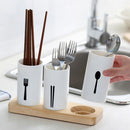 Kitchen Cutlery Utensil Holder Caddy Flatware Spoon Organizer Storage