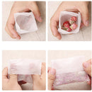 50pcs Non Woven Teabag Filter Tea Bag Seasoning Food Grade Safety Healthy