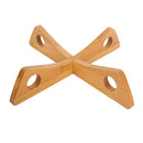 Removable Bamboo Hot Pad Insulation Pad Creative Table Mat Kitchen Tool