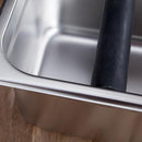 Stainless Coffee Knock Box Bin for Barista Espresso Grinds Tamper Waste