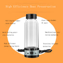 300ml Electric Heating Cup Travel Mug Digital Display Cofee Tea For Car
