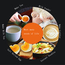 300ml Electric Heating Cup Travel Mug Digital Display Cofee Tea For Car
