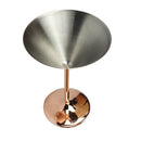 Stainless Steel Cocktail Glasses Goblets Martini Cosmo Dessert Cup 230ml
