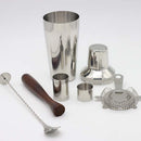 6 pcs Stainless Steel Cocktail Tools Mixer Drinks Shaker Bartending Set Bar