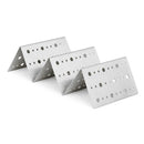 Taco Shell Holder Tortilla Stand Rack Stainless Steel Tray Holds 2-3 Tacos