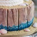 Tree Bark Shell Summer Silicone Cake Mould Decoration Fondant Icing 3D Molds