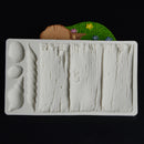 Tree Bark Shell Summer Silicone Cake Mould Decoration Fondant Icing 3D Molds