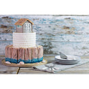 Tree Bark Shell Summer Silicone Cake Mould Decoration Fondant Icing 3D Molds