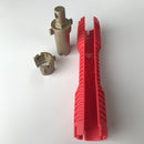 Water Mixer Wrench Faucet Sink Installer Faucet Sleeve Spanner 30x5x5cm