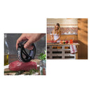 ABS + Stainless Steel Round Meat Tenderizer Stainless Steel Blades