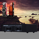 Passive Two In Two Out Audio Switcher Splitter Comparator Stereo Speaker Audio Audio Switch Compatible with all Types of Power Amplifiers and Speakers