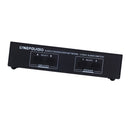 Passive Two In Two Out Audio Switcher Splitter Comparator Stereo Speaker Audio Audio Switch Compatible with all Types of Power Amplifiers and Speakers