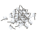 50 Pieces Multi Purpose Non-Trace Invisible Wall Mounted Nails Painting Wedding Photo Hanger Hooks