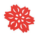 Silicone Flower Potholder Coaster Cup Holder Placemat Glass Cushion Non-slip,Tabletop Protection For Any Table Type