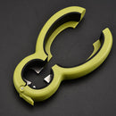 Double Size Multifunctional Stainless Steel Bottle Opener Can Opener,Twister Grip Lid Seal Remover Lid Twist Off