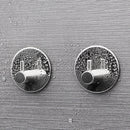 1 piece Modern Household Accessory Towel Robe Hook Stainless Steel Wall Door Hooks