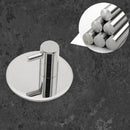 1 piece Modern Household Accessory Towel Robe Hook Stainless Steel Wall Door Hooks