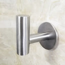 Round Bathroom Towel Hooks Rack Wall Mount Single Robe Hat Hanger 5x5.5cm