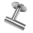 Round Bathroom Towel Hooks Rack Wall Mount Single Robe Hat Hanger 5x5.5cm