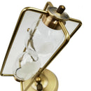 Metal Hourglass Sand Timer Clock Glass Retro Style Home Desk Decor 15 Mins