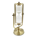 Metal Hourglass Sand Timer Clock Glass Retro Style Home Desk Decor 15 Mins