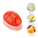 Red Heat Sensitive Hard & Soft Boiled Egg Timer Color Changing Indicator