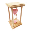 15 Minutes Shatter Proof Sand Timer Clock Hourglass Kitchen,Pink