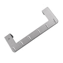 Over Door Hook Hanger Holder Towel Hats Purse Clothes Key 6 Hooks Stainless