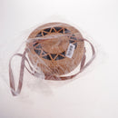 Women's Bohemia Rattan Bag Woven Round Crossbody Handbag Summer Beach Bags