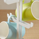 6 Cup Holder Tea Coffee Mug Tree Stand Kitchen Storage Rack Organizer Pin