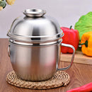 Instant Noodles Bowls Food Rice Soup Container Cup Lid Bowl Stainless Steel