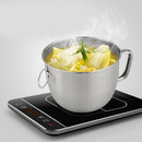Instant Noodles Bowls Food Rice Soup Container Cup Lid Bowl Stainless Steel