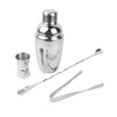 4 Piece Stainless Steel Bartender Set 250ml Cocktail Shaker Bar Tools kit
