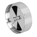 1pc Stainless Steel Windproof Ashtray with Lid Bar Pub Cigar Ash Storage