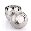 Stainless Steel Noodle Bowl Food Container Bowl Rice Bowls Soup Salad Bowls