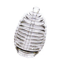 Food Grade Material Beehive Style Glass Transparent Honey Jar with Stirring Rod