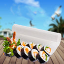 DIY Easy Sushi Roller Pad Plastic Mat Makers Cooking Pasta Home Tools Reusable,Resistant Chef and Beginners Friendly,BPA-FREE