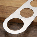 Stainless Steel Spaghetti Measurer Pasta Measure Tool Kitchen Gadget Sliver