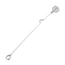 Stainless Steel Honey Dipper Spoon Stirring Cream Egg Beater Hand Mixer