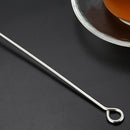 Stainless Steel Honey Dipper Spoon Stirring Cream Egg Beater Hand Mixer