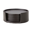 PU Heat Insulation Drink Coaster Home Office Meeting Room Mugs Coaters Pads, Suitable for office table, hotel, restaurant, housewarming gift and so on
